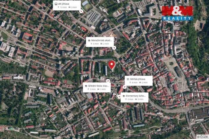 Prodej bytu 2+1, Jihlava, U Pivovaru, 54 m2