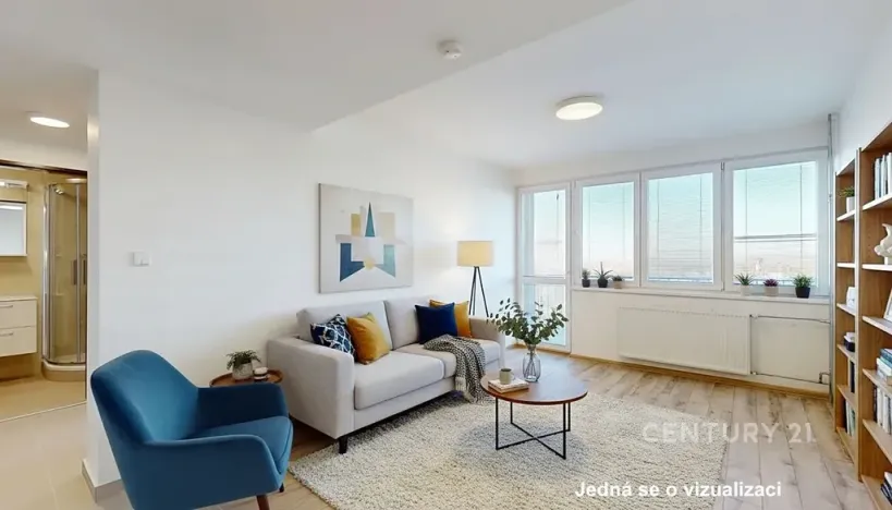 Pronájem bytu 2+kk, Ostrava, U Studia, 36 m2