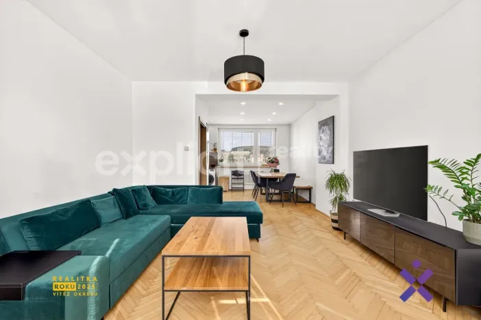 Prodej bytu 3+1, Bojkovice, Bezručova čtvrť, 84 m2