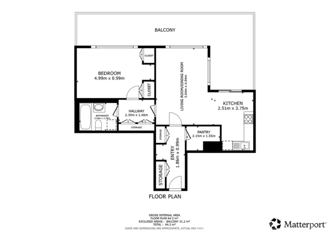 Pronájem bytu 2+kk, Praha - Nusle, Muzikova, 66 m2