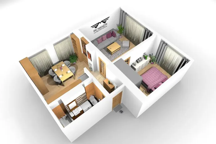 Pronájem bytu 2+1, Český Brod, K Dolánkám, 50 m2