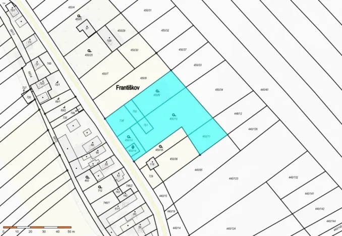 Prodej pozemku pro bydlení, Újezd, Újezd, 2936 m2