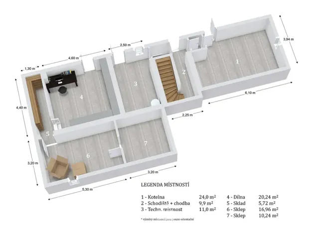 Prodej vícegeneračního domu, Brodek u Konice, 280 m2