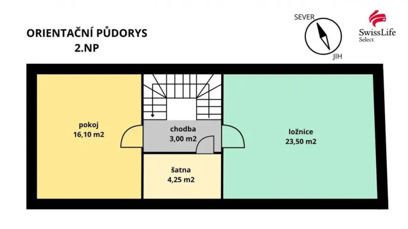 Pronájem bytu 3+kk, Kolín, Pražská, 98 m2