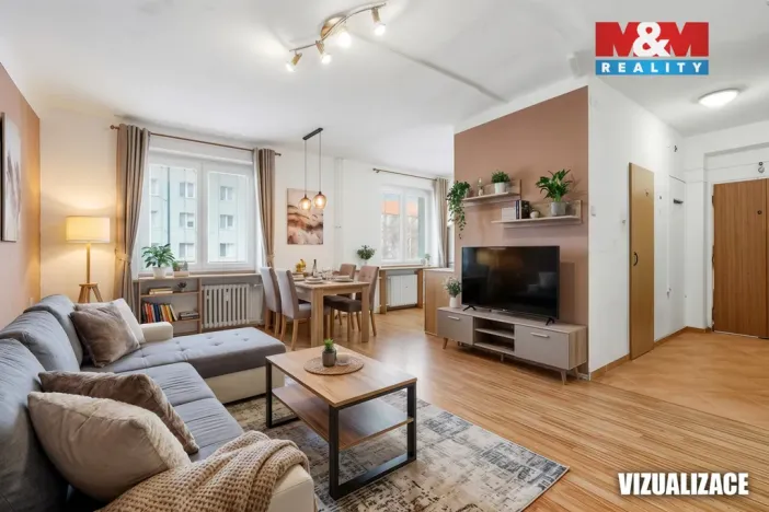 Prodej bytu 2+1, Most, Julia Fučíka, 51 m2