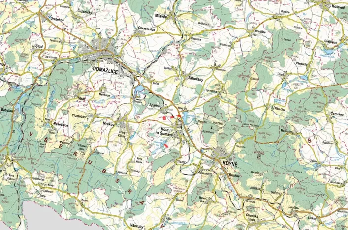 Prodej pole, Kout na Šumavě, 31661 m2