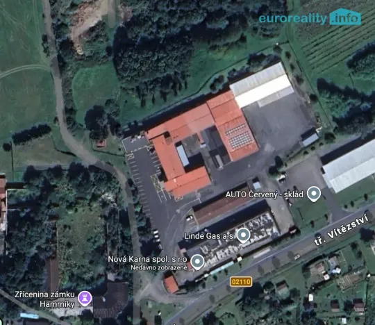 Pronájem komerčního pozemku, Mariánské Lázně, třída Vítězství, 2000 m2