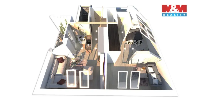 Prodej bytu 4+kk, Opočno, Nádražní, 85 m2