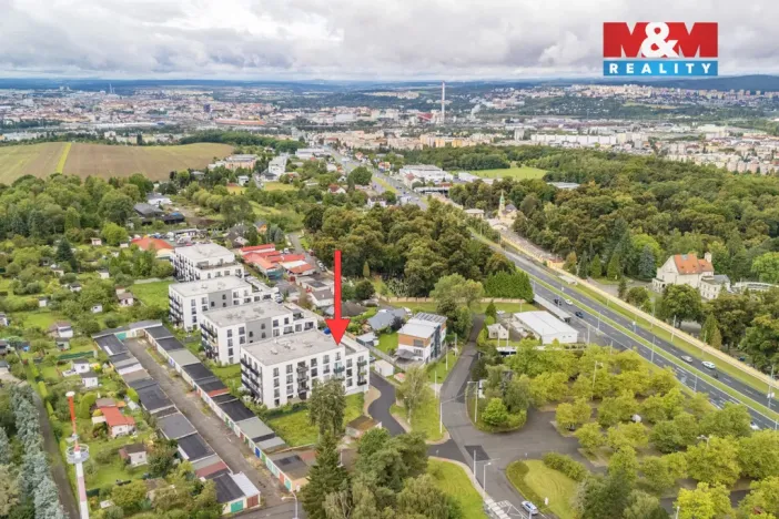 Pronájem bytu 3+kk, Plzeň - Doubravka, V Zahrádkách, 57 m2