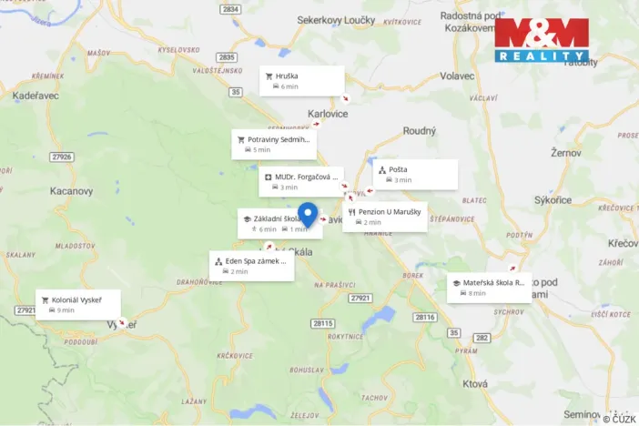 Prodej pozemku pro bydlení, Hrubá Skála, 928 m2