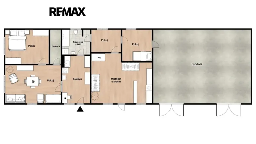 Prodej rodinného domu, Dobrovice, 180 m2