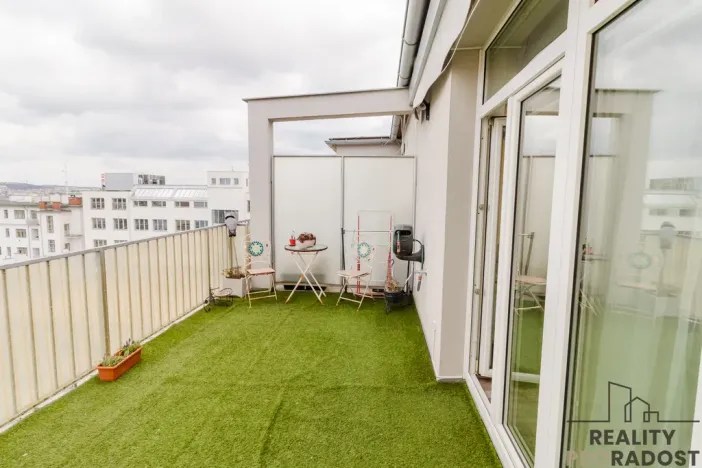 Pronájem bytu 2+kk, Brno, Kounicova, 45 m2