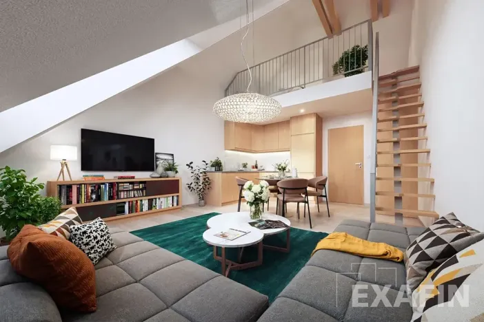 Prodej bytu 2+kk, Praha - Radotín, náměstí Osvoboditelů, 61 m2