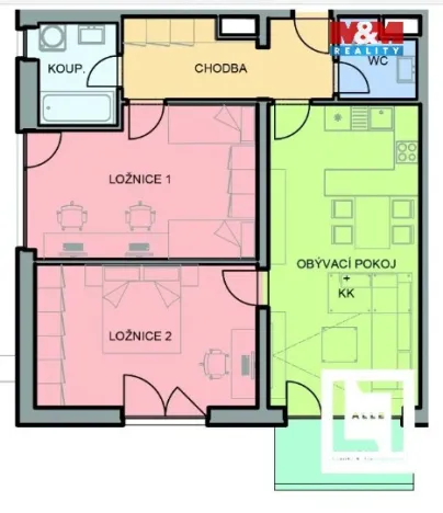 Pronájem bytu 3+kk, Olomouc - Řepčín, Aloise Rašína, 79 m2