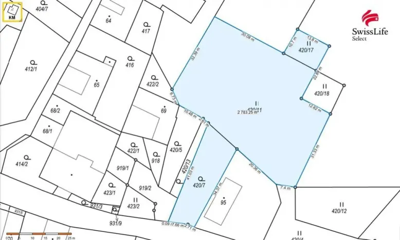 Prodej pozemku pro bydlení, Střemošice, 2783 m2