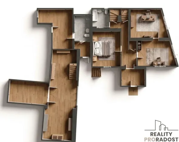 Prodej ubytování, Plzeň, Jilmová, 200 m2
