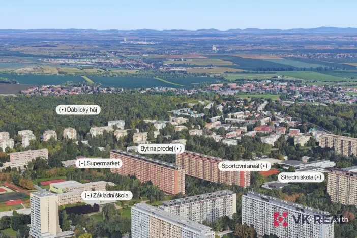 Prodej bytu 2+kk, Praha - Kobylisy, Šimůnkova, 47 m2