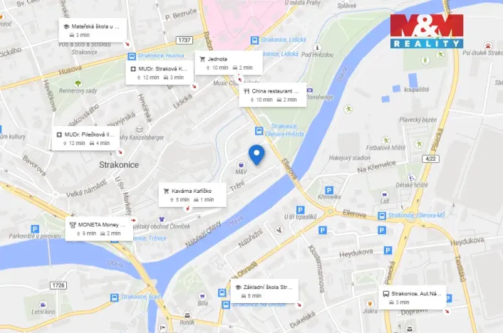 Pronájem bytu 3+1, Strakonice - Strakonice I, Tržní, 81 m2