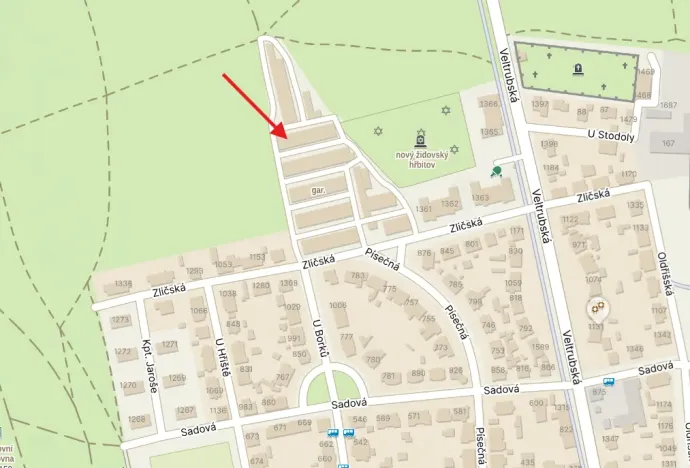 Pronájem garáže, Kolín - Kolín V, Zličská, 18 m2