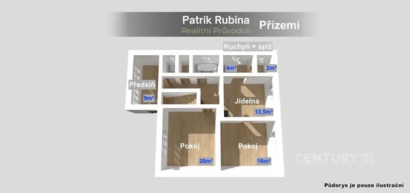 Prodej rodinného domu, Pstruží, 301 m2