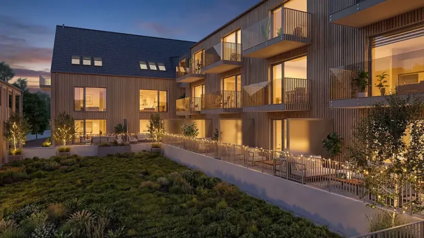 Prodej bytu 1+kk, Tuchoměřice, 42 m2