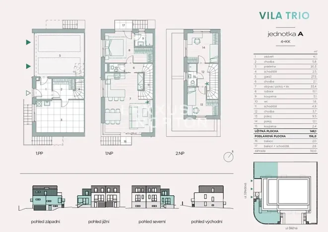 Prodej vily, Praha - Strašnice, Běžná, 492 m2