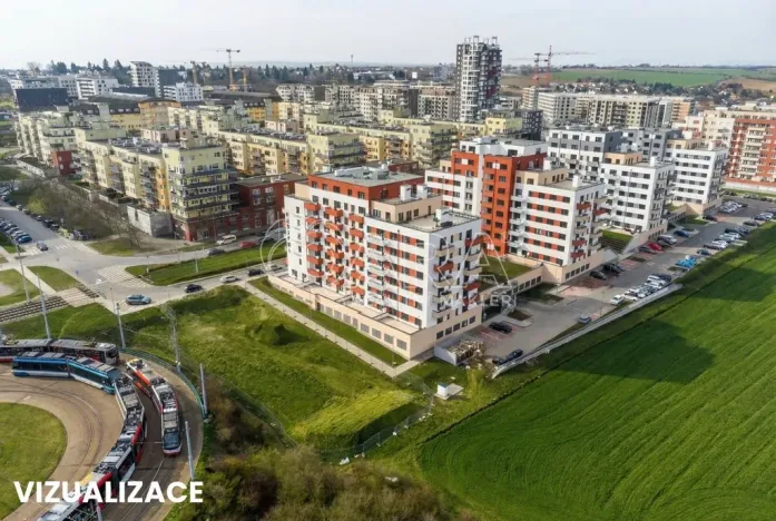 Pronájem bytu 3+kk, Praha - Hlubočepy, Fabiánové, 70 m2