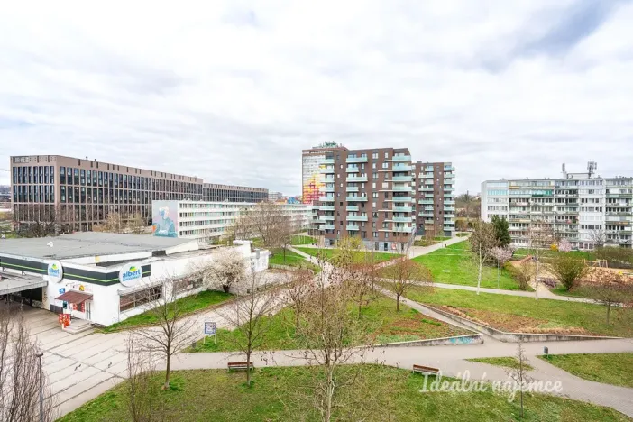 Pronájem bytu 1+kk, Praha - Karlín, Molákova, 28 m2