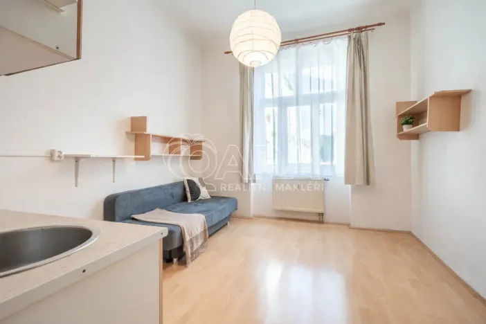 Pronájem bytu 1+kk, Praha - Michle, Magistrů, 22 m2