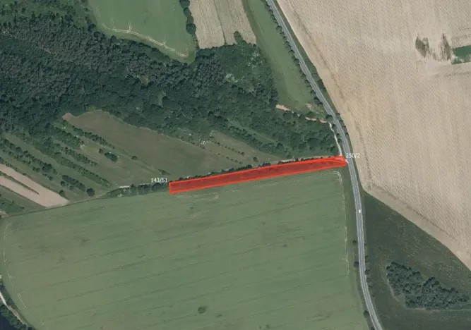 Prodej pole, Katovice, 4745 m2