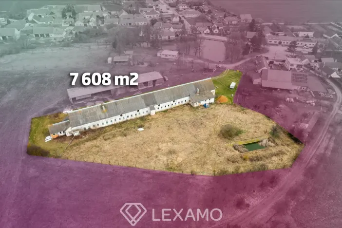 Prodej zemědělského objektu, Moravské Budějovice - Vranín, 900 m2