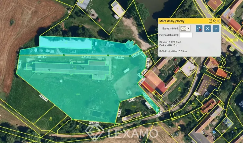 Prodej zemědělského objektu, Moravské Budějovice - Vranín, 900 m2