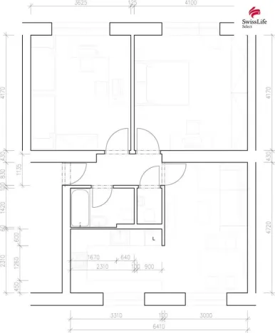 Prodej bytu 3+kk, Hrochův Týnec, Sídliště, 59 m2