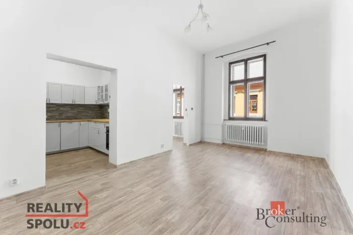 Pronájem bytu 2+kk, Litoměřice - Předměstí, Turgeněvova, 45 m2