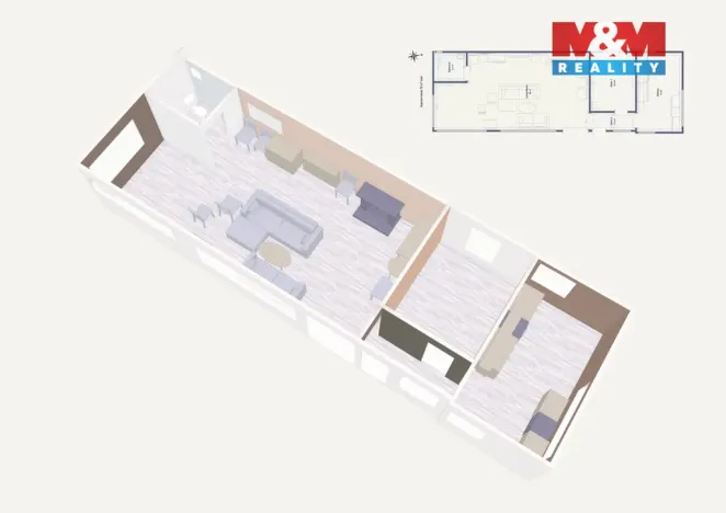 Pronájem chaty, Nalžovice - Oboz, 90 m2