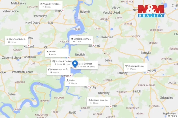 Pronájem chaty, Chotilsko - Křeničná, 32 m2