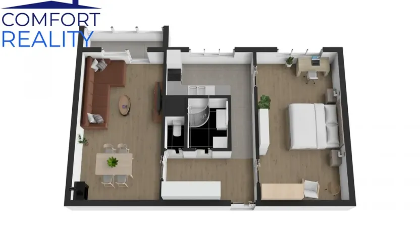 Prodej bytu 2+1, Ostrava - Zábřeh, Krasnoarmejců, 50 m2