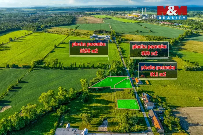Prodej pozemku pro bydlení, Hrobice, 1658 m2