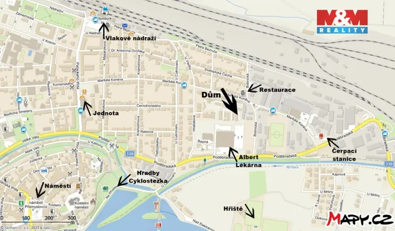 Prodej rodinného domu, Nymburk, Na Splavech, 134 m2