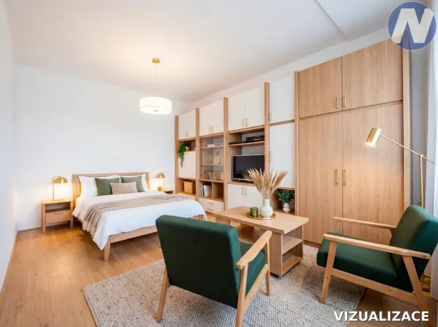 Prodej bytu 1+1, Volary, Náměstí, 40 m2