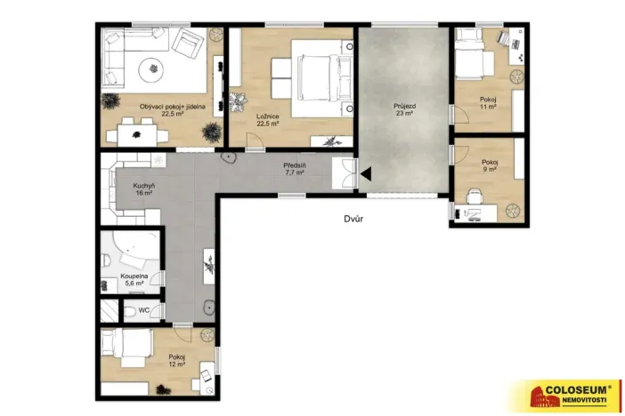 Prodej rodinného domu, Hovorany, 123 m2