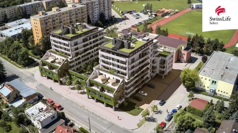 Pronájem bytu 2+kk, České Budějovice, O. Nedbala, 57 m2