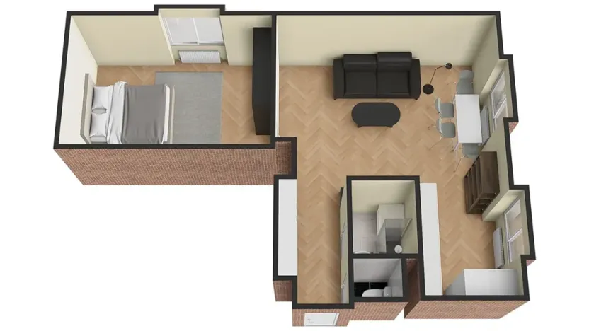 Prodej bytu 2+kk, Praha - Vršovice, Bělocerkevská, 52 m2