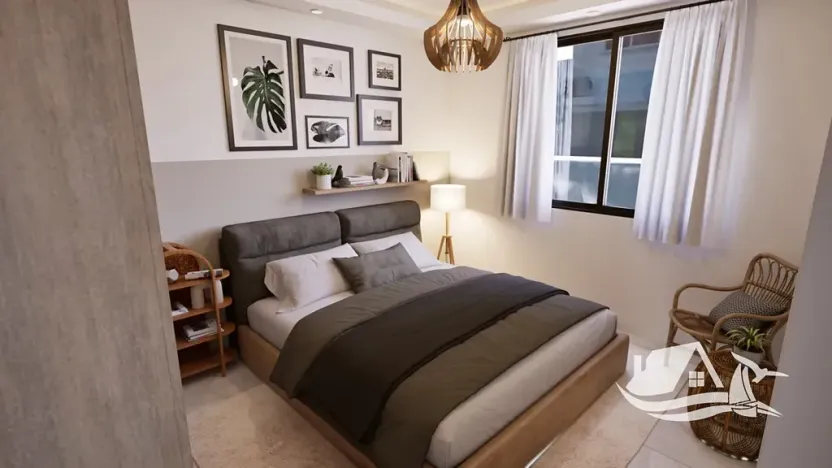 Prodej bytu 2+kk, Deryneia, Kypr, 50 m2