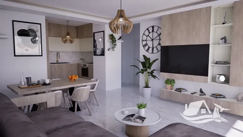 Prodej bytu 2+kk, Deryneia, Kypr, 50 m2