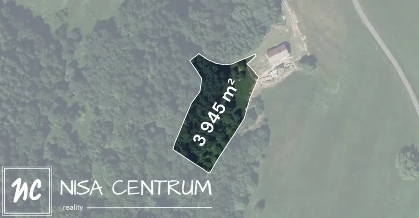 Prodej louky, Liberec - Liberec XXX-Vratislavice nad Nisou, 3945 m2