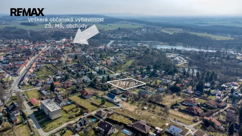 Prodej pozemku pro bydlení, Týnec nad Labem, 2747 m2