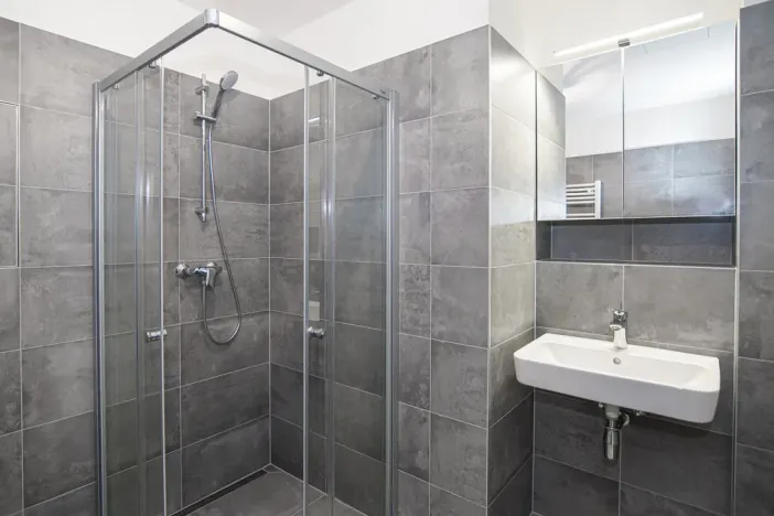 Pronájem bytu 1+kk, Praha - Modřany, Mezi vodami, 39 m2