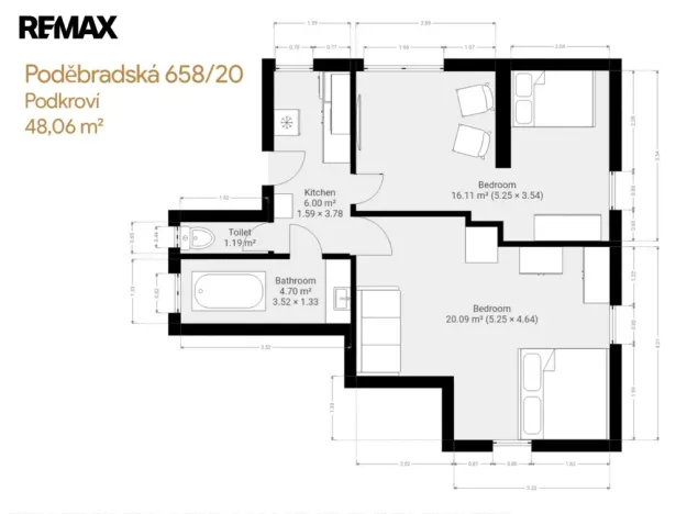 Prodej rodinného domu, Praha - Hloubětín, Poděbradská, 188 m2