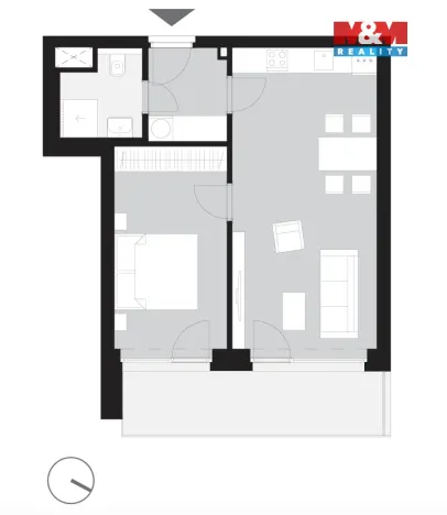 Prodej bytu 2+kk, Kladno - Dubí, Ke křížku, 57 m2